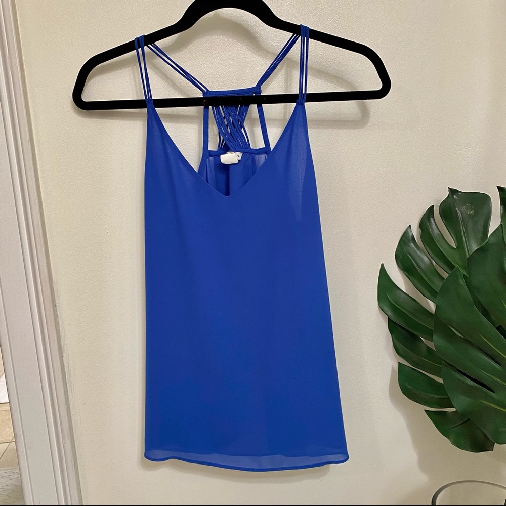 Open back tank
